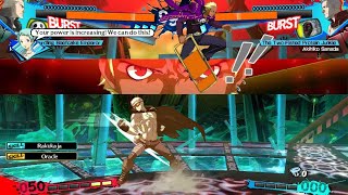 Persona 4 Arena ULTIMAX gameplay [upl. by Imehon]