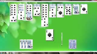 Spider Solitaire Windows Vista7 [upl. by Amatruda]