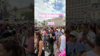 Marcha del orgullo en Argentina travel pride viralvideo [upl. by Ajnotal148]