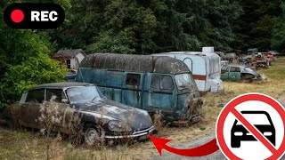 On DÉCOUVRE un CIMETIÈRE de VOITURE ABANDONNÉE urbex [upl. by Yance225]