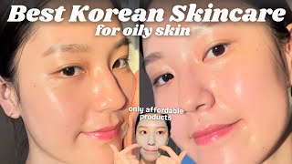 Korean skincare routine  best products for oily skin [upl. by Nasus]