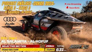 Análisis Etapa 4 Dakar 2024 🚩 Al Salamiya  🏁 AlHofuf  AUTOFM  podcast motor [upl. by Varian]