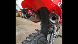 2019 HONDA CRF450R FULL YOSHIMURA RS9 SYSTEM [upl. by Ellison]