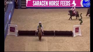 London  Shetland Pony Grand National Olympia [upl. by Navak449]