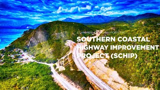 Grants Pen Harbour View DampRSt Thomas Mega Highway Southern Coastal Highway Improvement Project [upl. by Holland]