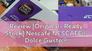 Review Original Ready Stock Nescafé NESCAFE® Dolce Gusto® Malaysia Piccolo XS Red Genio S Plus [upl. by Seymour]