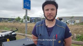 Geoptis audite les pistes cyclables [upl. by Georgetta794]