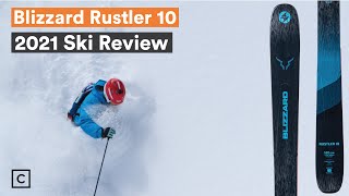 2021 Blizzard Rustler 10 Ski Review  Curated [upl. by Mayrim]