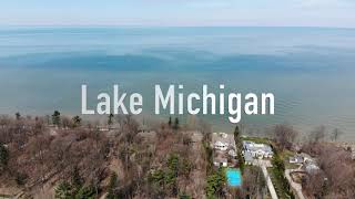 Easter Sunday Drone FLight Around Lakeside Michigan [upl. by Aydni645]