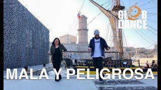 Mala y Peligrosa  Víctor Manuelle ft Bad Bunny  GlobDance®️ Coreografia Luis Calanche [upl. by Akcirehs]