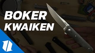 10 Boker Kwaiken EDC Knives  The Knife Table Ep1 [upl. by Atwekk]