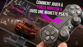 Comment jouer à Forza Horizon 5 avec une manette PS4  PS4PS5 manette Forza Horizon 5 [upl. by Darrel87]