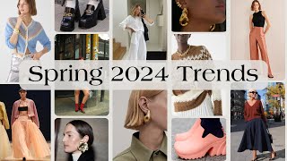 SPRING 2024 FASHION TRENDS [upl. by Droflim]