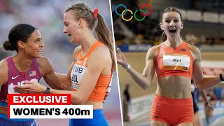 Femke Bol SHOCKS The World  Womens 400m Hurdles [upl. by Hsuk652]