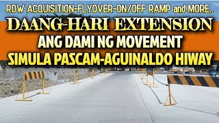 ANG DAMING MOVEMENT SA DAANGHARI EXTENSION PROJECT FROM PASCAMOPENCANAL FLYOVER AGUINALDO HIWAY [upl. by Acysej186]