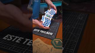 El primer teclado completamente impreso en 3d impresion3d 3dprinting maker keyboard tech [upl. by White]