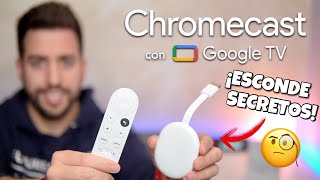 Chromecast con Google TV y sus Funciones Ocultas I Review en Español [upl. by Solakcin931]