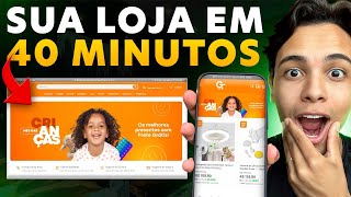 COMO CRIAR UMA LOJA DE DROPSHIPPING DO ZERO  Aula Completa e GRATUITA Atualizado [upl. by Baudin]