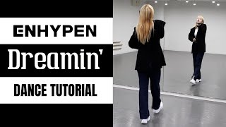 ［DANCE TUTORIAL］ENHYPEN 엔하이픈  Upper Side Dreamin｜cover dance [upl. by Anemolihp875]