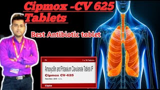 Cipmox CV 625 Tablet Uses in Hindi Amoxicillin and potassium clavulanate tabletsBest Antibiotic [upl. by Voorhis]