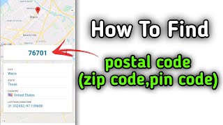 How to find postal code or zip code all area zip code and pin code find part 3 [upl. by Epilihp]