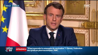 Le 16 mars 2020 Emmanuel Macron annonçait aux Français un confinement radical [upl. by Cleary306]