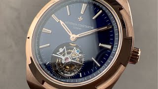 Vacheron Constantin Overseas Tourbillon Red Gold 6000V110RB733 Vacheron Constantin Watch Review [upl. by Ecila]