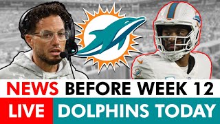 Miami Dolphins News LIVE Ft Mike McDaniel Tua Tagovailoa amp Chris Grier [upl. by Yna]