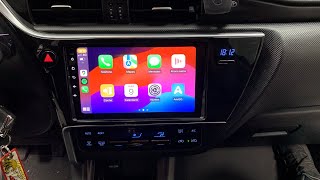 Instalación pantalla 9” Autokit en Toyota Auris 2016 [upl. by Findlay]