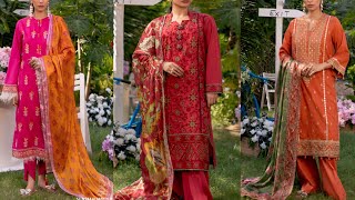 Mega Discount Sale  Flat 53Off🔥MINA 3PCS VOLlll DYED EMBROIDERED CAMBRIC COLLECTION 2024 [upl. by Codding]