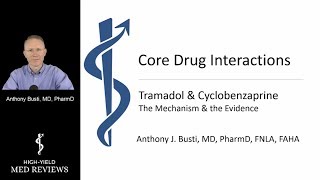 Pharmacology  Tramadol amp Flexeril Drug Interaction [upl. by Klarrisa521]