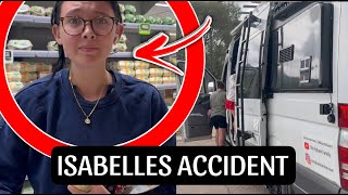 ISABELLES ACCIDENT  VANLIFE SARDINIA [upl. by Loraine]