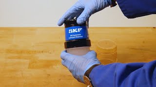 SKF TLRD  Howto fill and refill grease cartridges [upl. by Mahgirb256]