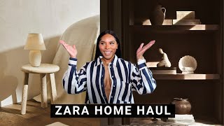 ZARA HOME HAUL  NEW IN  SALE HANGOVER  DUPES  SIGNED ANDREA [upl. by Melar]