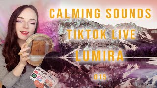 Calming ASMR TikTok LIVE  Lumira  Music for Relaxation [upl. by Ainat]