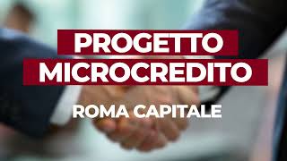 ROMA TI OFFRE Microcredito Imprenditoriale [upl. by Nessnaj258]