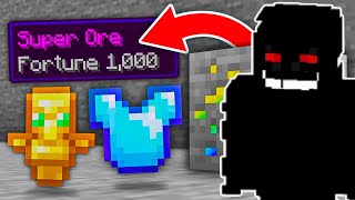 Minecraft But Ores Become IMMORTAL l Drop Super OP Item 😲 [upl. by Drofniw]