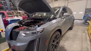 Cadillac Xt6 Oil Change [upl. by Gehlbach340]