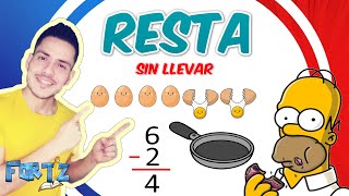 ¿CÓMO RESTAR SIN LLEVAR [upl. by Lehcim]