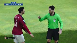 Master Liga PES 2021 Ac Milan vs As Roma [upl. by Guenzi]