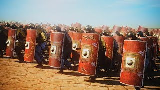 Roman Empire Vs Sassanid Empire Battle of Edessa 260 AD  Cinematic [upl. by Marva108]