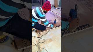 Plywood Round catting very easy process woodworking furnituremaking carpentry shortvideo [upl. by Aelahc]