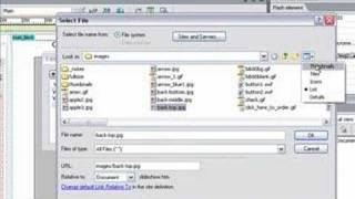 Dreamweaver Tutorials  Create a slideshow using dreamweaver [upl. by Aharon449]