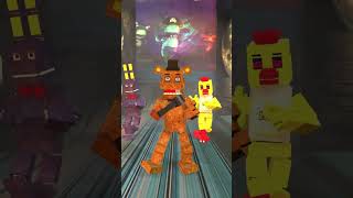 Wellerman Remix Fnaf Five Nights at Freddys minecraft dance Sea Shanty shorts 👉 by SukemTV [upl. by Lynden]