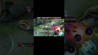 Dyrroth Savage moment 1 vs 5 ☠️ dyrroth mobilelegends mlbb mlbbcreatorcamp mlbbdyrroth [upl. by Longwood]