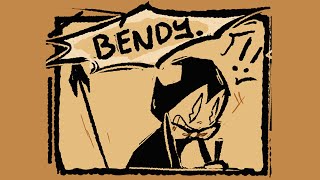 Bendy Makes A Mess  Bendy And The Dark Revival Comic Dub shorts [upl. by Drawets491]