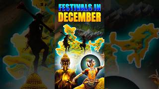 DECEMBER MONTH IMPORTANT FESTIVALS festival hornbillfestival2024 [upl. by Selemas928]