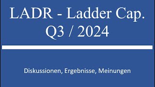 Aktie im Depot Ladder Capital LADR mit Q3 2024 Zahlen [upl. by Dorran]