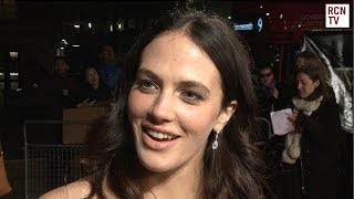 Winters Tale Jessica Brown Findlay quotBeverly Pennquot On Set Movie Interview  ScreenSlam [upl. by Ranie]