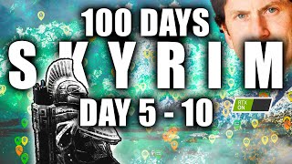 I MUST EXPLOIT SKYRIM 100 DAYS  Perfectly Balanced Hardcore Skyrim Challenge live [upl. by Navillus]